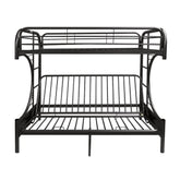 Eclipse Black Twin XL/Queen/Futon Bunk Bed Model 02093BK By ACME Furniture